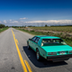 Illustration for article titled What would Cthulhu drive? A mint green Series II Aston-Martin Lagonda